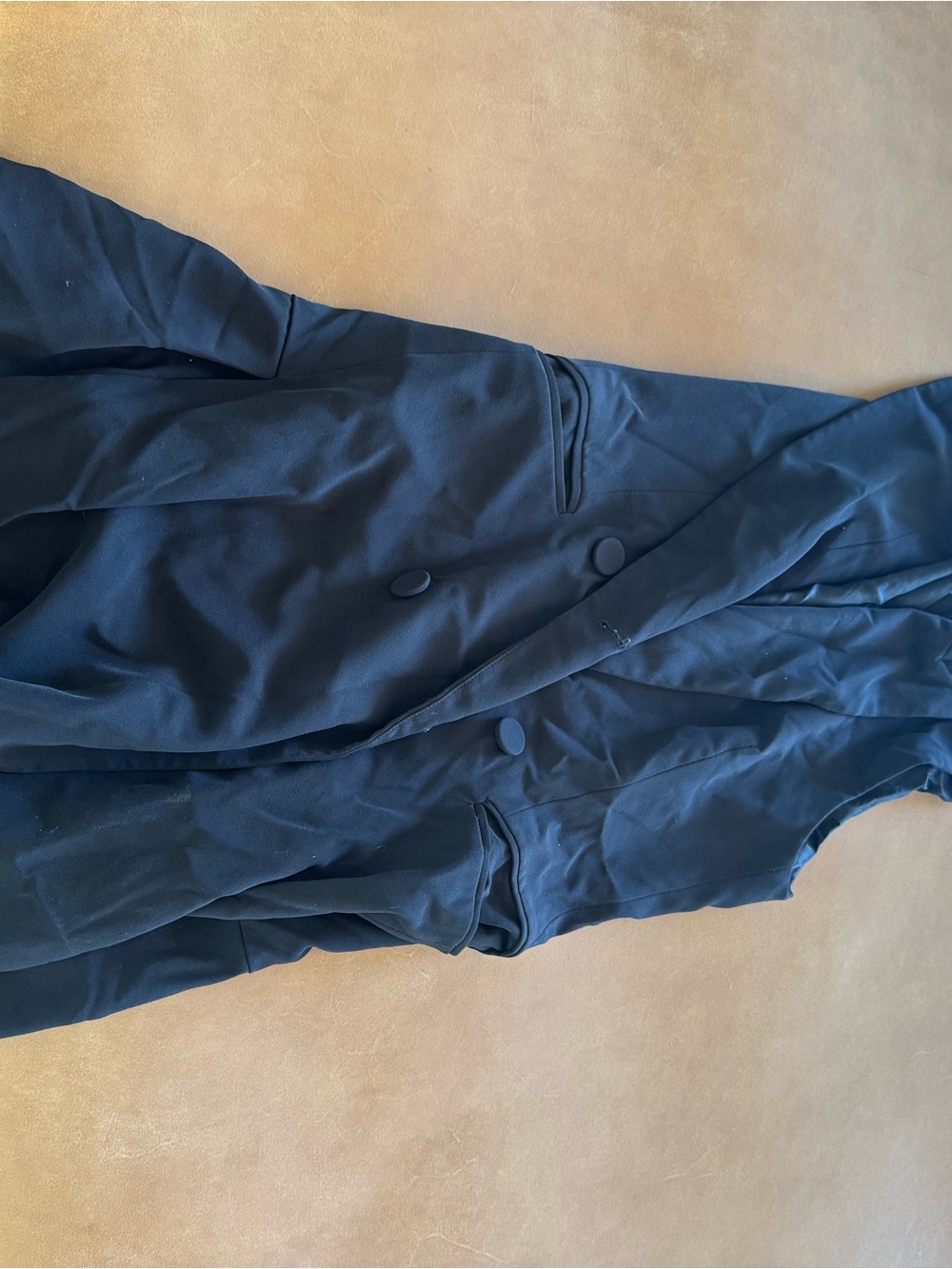 Zara Double-Breasted long vest